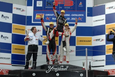 Podium 2 with Cognaud, Stuvik and Urrutia