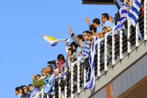 Fans of Santiago Urrutia