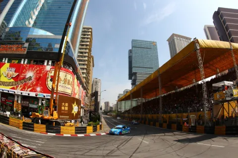 Pepe Oriola in the streets of Macau