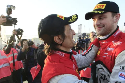Stephane Ortelli and Laurens Vanthoor: FIA GT Champion 2013