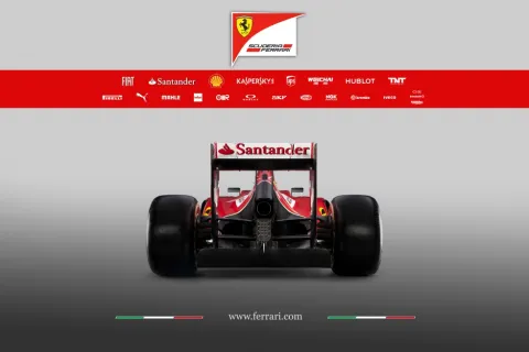 Ferrari F 14 T: The rear view