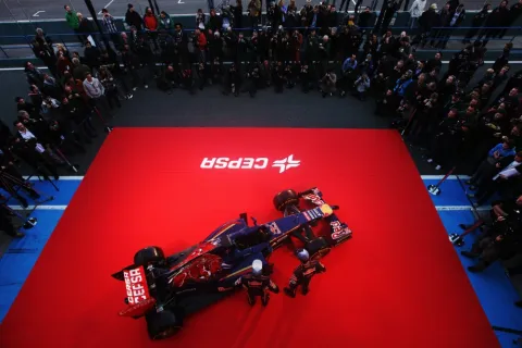 Presentation of the STR 5 - Renault in Jerez