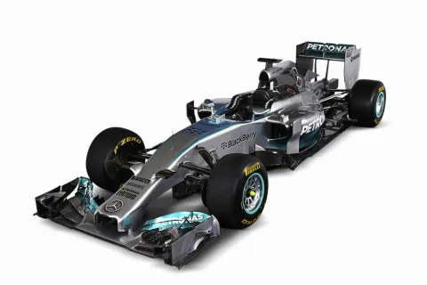 Mercedes W05 - the car for the title in 2014?