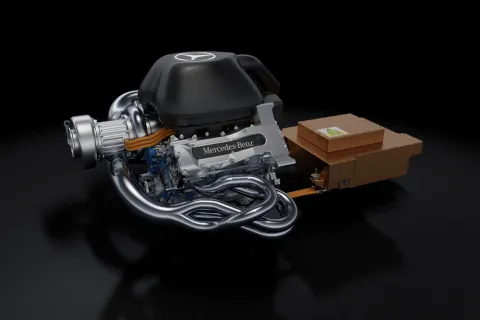 The new turbo engine from Mercedes