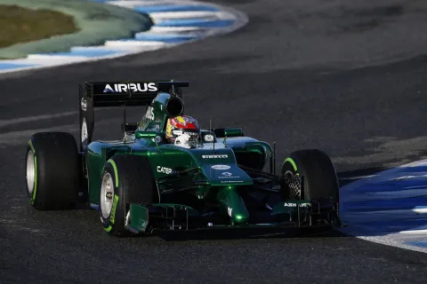 Test driver Frijns turns first laps in Jerez