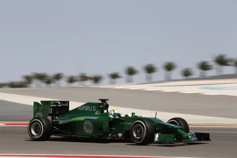 Kobayashi suspects his Caterham being slower than a GP2 ...