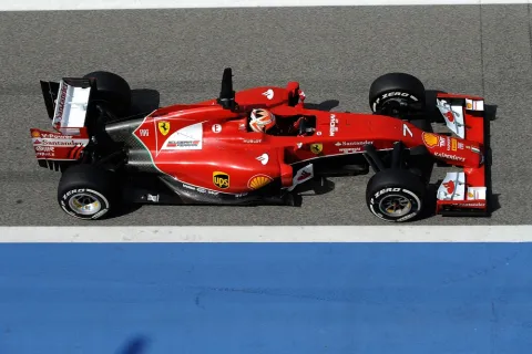 Ferrari does not seem to have the speed of Mercedes yet