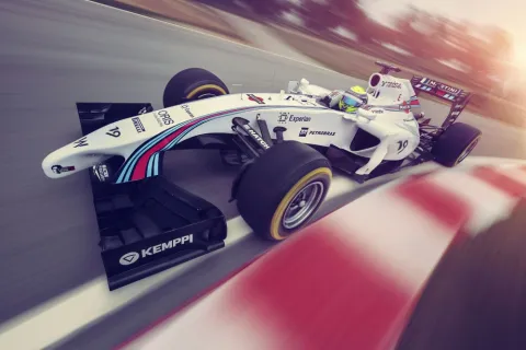 Strong pace at the tests: Williams FW36 - Mercedes