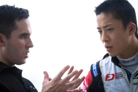 The new ART pilot Takuya Izawa was third in 2012 Formula Nippon
