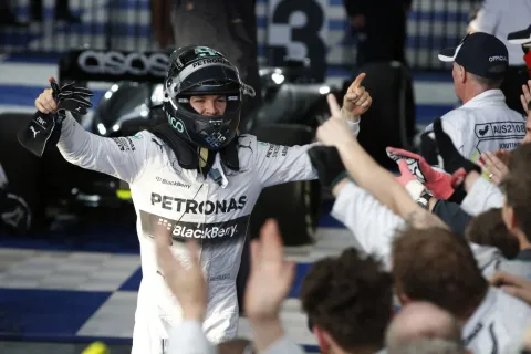 Title favorite Nico Rosberg - a convincing victory in the first race