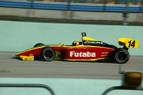 #14 Ed Carpenter – A.J. Foyt Enterprises – Dallara IP2 - Infiniti – IRL Infiniti Pro Series 2003