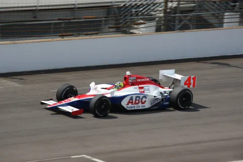 #41 Jacques Lazier – A.J. Foyt Enterprises – Dallara IR-05 - Honda – IRL IndyCar Series 2010