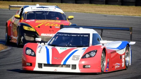 #5/9 Darren Law – Action Express Racing – Coyote CC/12 - Chevrolet Corvette – Grand-Am Sports Car Series 2012