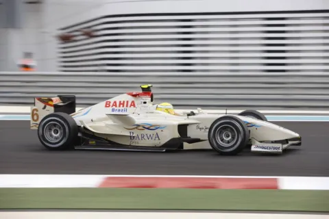 #6 Luiz Razia – Addax Team – Dallara GP2/05 - Renault – GP2 Asia 2009-2010