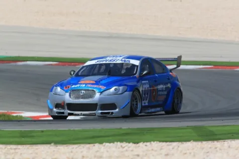 #99 Christian Montanari – Adria Racing System – Jaguar XF SV8 – International Superstars Series 2013