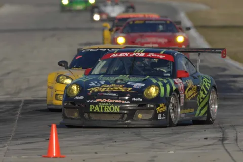 #23 Romeo Kapudija – Alex Job Racing – Porsche 911 GT3 Cup (997) – American LeMans Series 2010