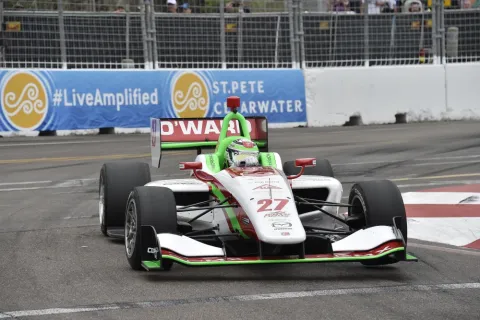 #27 Patricio O'Ward – Andretti Autosport – Dallara IL15 - Mazda – Indy Lights 2018