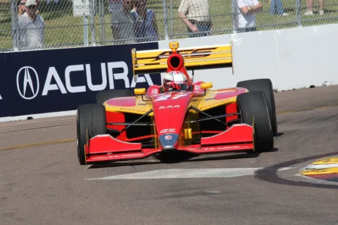 #27 Martin Plowman – Andretti Autosport – Dallara IP2 - Infiniti – IRL Indy Lights 2010