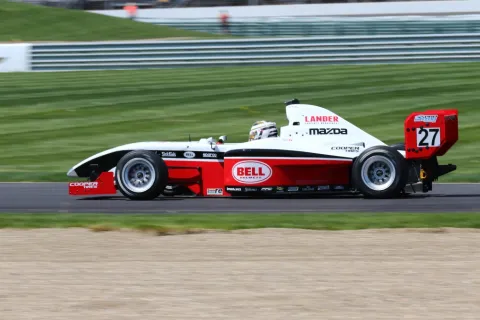#27 Garett Grist – Andretti Autosport – Elan Star Pro - Mazda – Pro Mazda Championship 2014