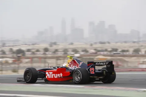 #12 Adam Langley-Khan – Arden International – Dallara GP2/05 - Renault – GP2 Asia 2007-2008