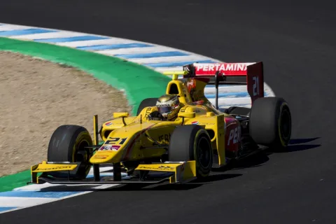 #21 Sean Gelael – Arden International – Dallara GP2/11 - Mecachrome – FIA Formula 2 Championship 2017