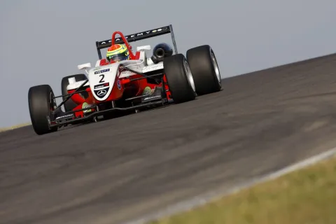 #2 Alexander Sims – ART Grand Prix – Dallara F308 - AMG Mercedes – Masters of Formula 3 2010