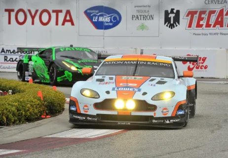 #007 Adrian Fernandez – Aston Martin Racing – Aston Martin V8 Vantage GT2 – American LeMans Series 2012