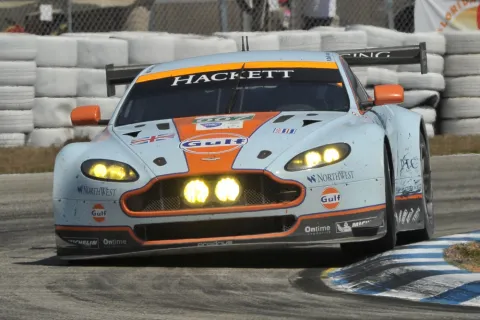 #007 Billy Johnson – Aston Martin Racing – Aston Martin V8 Vantage GT2 – American LeMans Series 2013