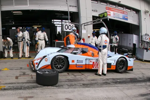 #008 Stuart Hall – Aston Martin Racing – Lola - Aston Martin B09/60 – LeMans Series (LMS) 2009