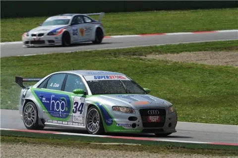 #34 Alberto Cola – Audi Sport Italia – Audi RS4 (B7) – Italian Superstars Championship 2010