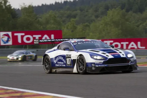 #107 Jonathan Adam – Beechdean Motorsport – Aston Martin Vantage GT3 V12 – Blancpain Endurance Series 2012