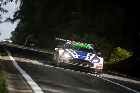 #107 Jonathan Adam – Beechdean Motorsport – Aston Martin Vantage GT3 V12 – Blancpain Endurance Series 2014