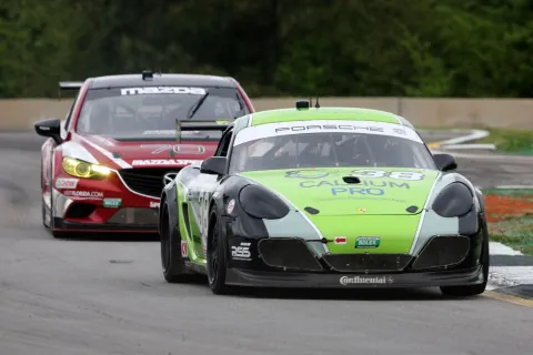#38 David Donohue – BGB Motorsports – Porsche Cayman GX – Grand-Am Sports Car Series 2013