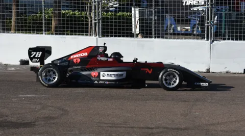 #78 Kris Wright – BN Racing – Tatuus PM18 - Mazda – Pro Mazda Championship 2018
