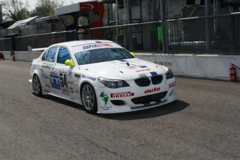 #54 Giuliano Alessi – CAAL Racing – BMW 550i (E60) – Italian Superstars Championship 2007