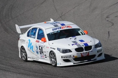 #54 Stefano Gabellini – CAAL Racing – BMW 550i (E60) – Italian Superstars Championship 2008