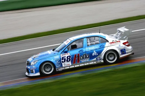 #58 Riccardo Romagnoli – CAAL Racing – Mercedes C63 AMG (W204) – International Superstars Series 2011