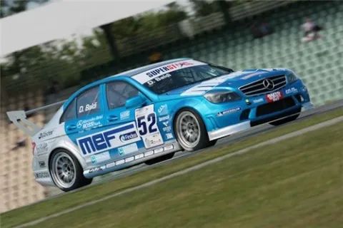 #52 David Baldi – CAAL Racing – Mercedes C63 AMG (W204) – Italian Superstars Championship 2010