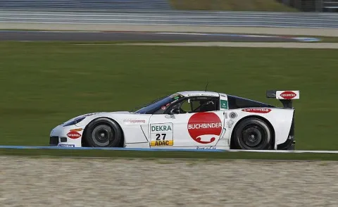 #27 Heinz-Harald Frentzen – Callaway Competition – Chevrolet Corvette C6 Z06 GT3 – ADAC GT Masters 2011