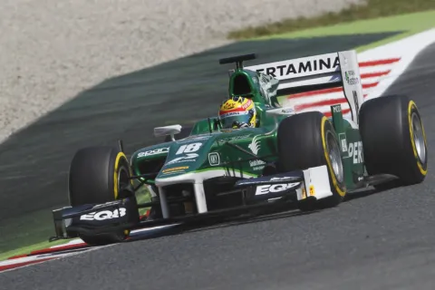 #18 Rio Haryanto – Caterham Racing – Dallara GP2/11 - Mecachrome – GP2 Series 2014