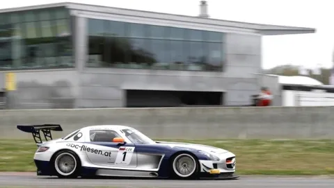 #1 Maximilian Buhk – Charouz Racing System – Mercedes SLS AMG GT3 – FIA GT3 European Championship 2012