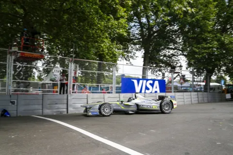 #88 Oliver Turvey – China Racing – Spark SRT 01E - McLaren – FIA Formula E Championship 2014-2015