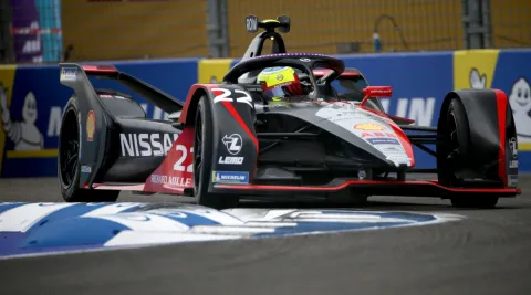 #22 Oliver Rowland – DAMS – Spark SRT 05E - Nissan – FIA Formula E Championship 2019-2020