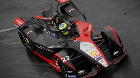 #22 Oliver Rowland – DAMS – Spark SRT 05E - Nissan – FIA Formula E World Championship 2021
