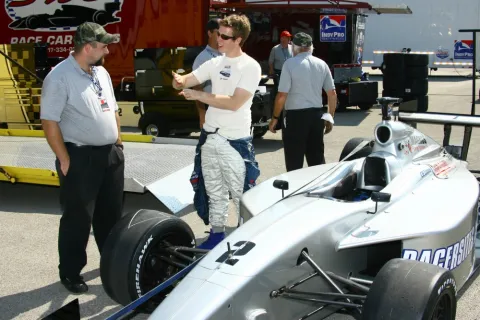 #2 CR Crews – Dave McMillan Racing – Dallara IP2 - Infiniti – IRL Infiniti Pro Series 2006