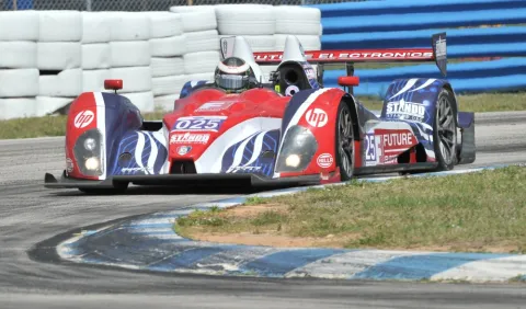 #025 Dane Cameron – Dempsey Racing – Oreca FLM09 - Chevrolet – American LeMans Series 2012