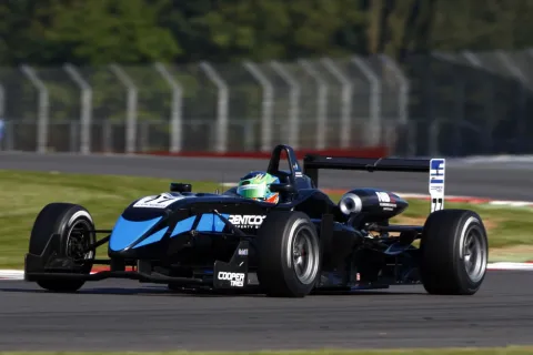 #77 Duvashen Padayachee – Double R Racing – Dallara F308 - Mugen Honda – British Formula 3 Championship 2012