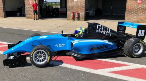 #86 Jordan Cane – Douglas Motorsport – Tatuus MSV F3-016 - Cosworth – BRDC British Formula 3 Championship 2018