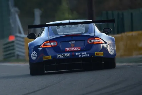 #14 Jonathan Hirschi – Emil Frey Racing – Jaguar XK Frey GT3 – Blancpain Endurance Series 2014