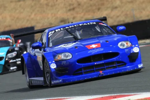 #80 Frederic Barth – Emil Frey Racing – Jaguar XK Frey GT3 – Blancpain Endurance Series 2012
